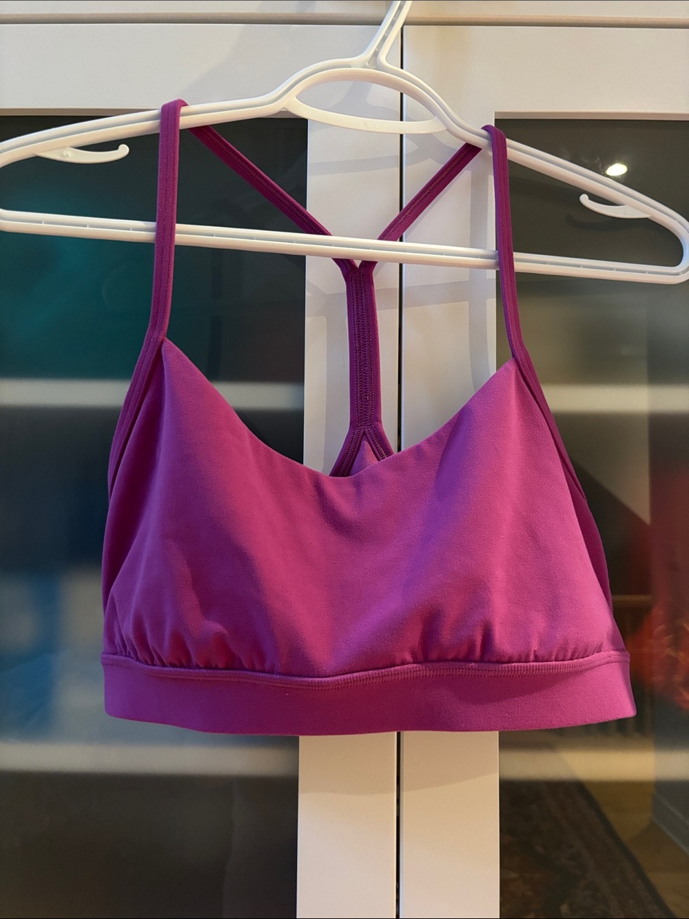Lululemon Flow Y Bra SZ 10 Purple / Plum Like New 💜😈